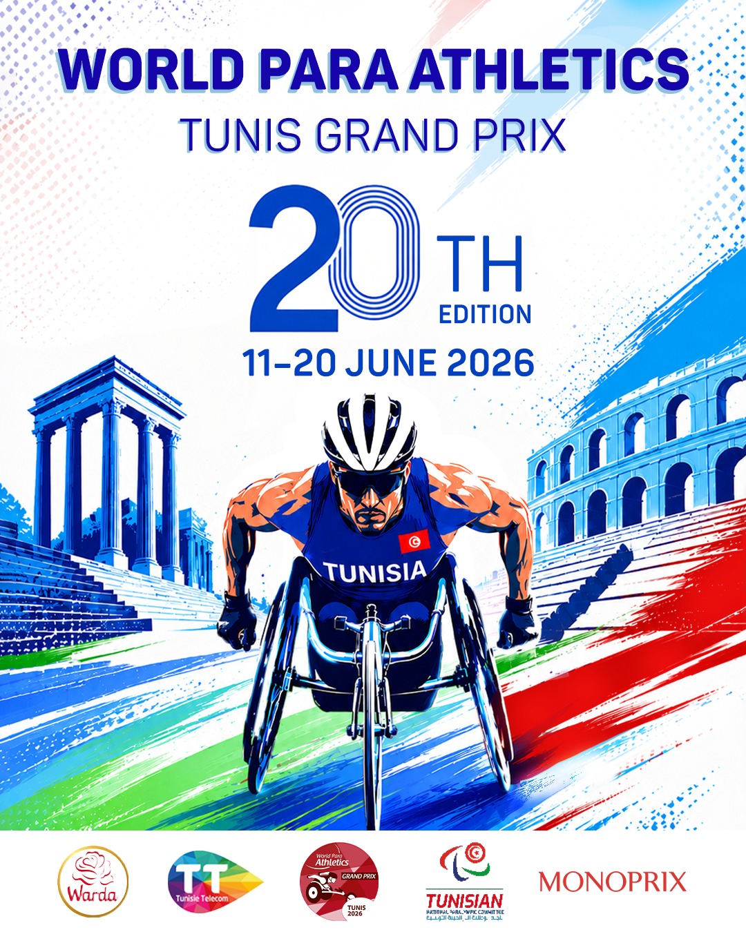 Affiche WPA GP Tunis 2026